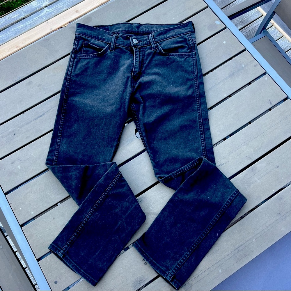 Black Levi’s 510 Super Skinny jeans 30x32